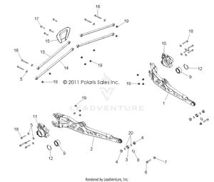 Suspension, Rear - R12jt87ab/ad/as/aw/9eaw (49rgrsusprr12rzrxp900) Schematic