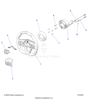 Steering, Wheel - Z24rmc2kah/bh (c703301) Schematic