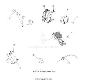 Electrical, Switches And Sensors And Control Modules - A10ea32aa (49atvelect10tblzr) Schematic