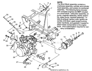 Engine Mounting Xplorer 400l W969140 (4935983598a010) Schematic