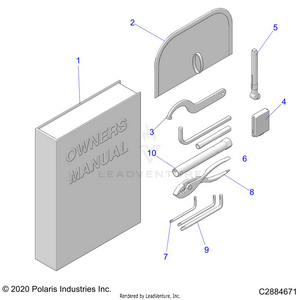 References, Tool Kit And Owners Manuals - R23tae99ad/bd/ap/bp (c2884671) Schematic
