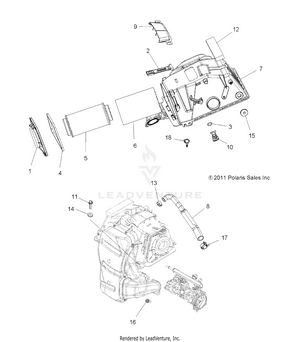 Engine, Air Intake - A12zn8efk/efo (49atvairintake12sp850f) Schematic