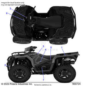 Body, Decals, Graphic - A25shy57al/an (900724-01) Schematic