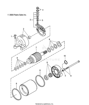 Starting Motor - A06gj50aa/ab/ac (4999201899920189d04) Schematic