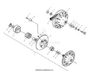 Driven Clutch - A01ch50aa (4964466446c003) Schematic