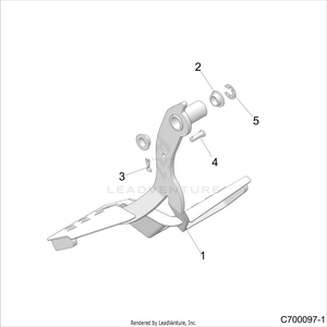 Brakes, Pedal - Z19vge99ak/aw/bk/bw (c700097-1) Schematic