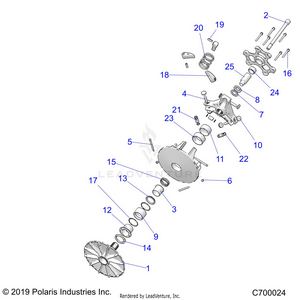 Drive Train, Primary Clutch - R19rse99n1 (c700024) Schematic