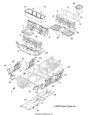 Body, Floor And Fenders - R10wh76ag/ah/ar/av/wy76aw/az (49rgrmoldings10800crew) Schematic