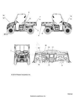 Body, Decals - R15rma57fa (700142) Schematic