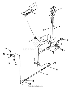 Shift Linkage Assembly - W937527 (4924082408024a) Schematic