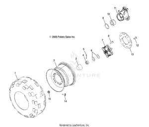 Wheel, Rear - A07mh46aa/az (4999200059920005c08) Schematic