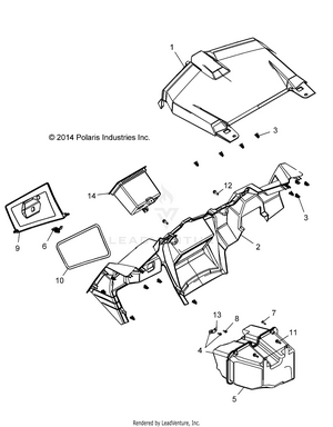 Body, Dash And Glovebox - Z19vce99am (49rgrdash15rzr900) Schematic