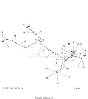 Brakes, Brake Lines And Master Cylinder - Z25r4d2kak/bk/aj/bj/am/bm (c750085) Schematic