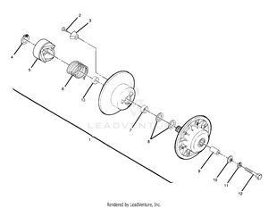 Driven Clutch Assembly (4916341634024a) Schematic