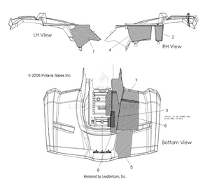 Cab, Rear, Foil - A07lb27aa/ac/lh27aa/ab/ac/ad/al (49atvcabfoil07hawk) Schematic