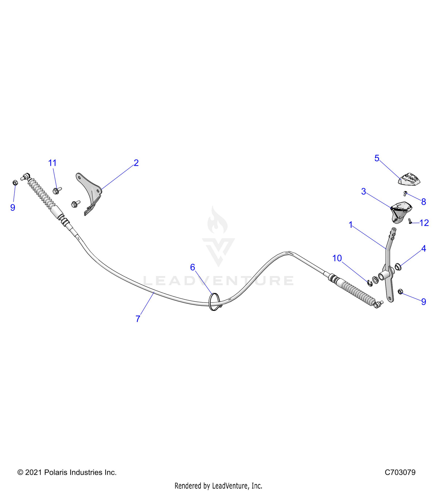 DRIVE TRAIN, GEAR SELECTOR - Z26NET99A4/B4/A6/B6 (C703079)