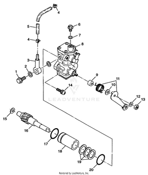 Oil Pump Xpress 300 W98ca28c (4945364536d001) Schematic