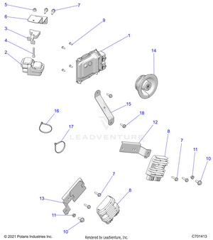 Electrical, Wire Harness, Components - R22t6u99a9/an (c701413) Schematic