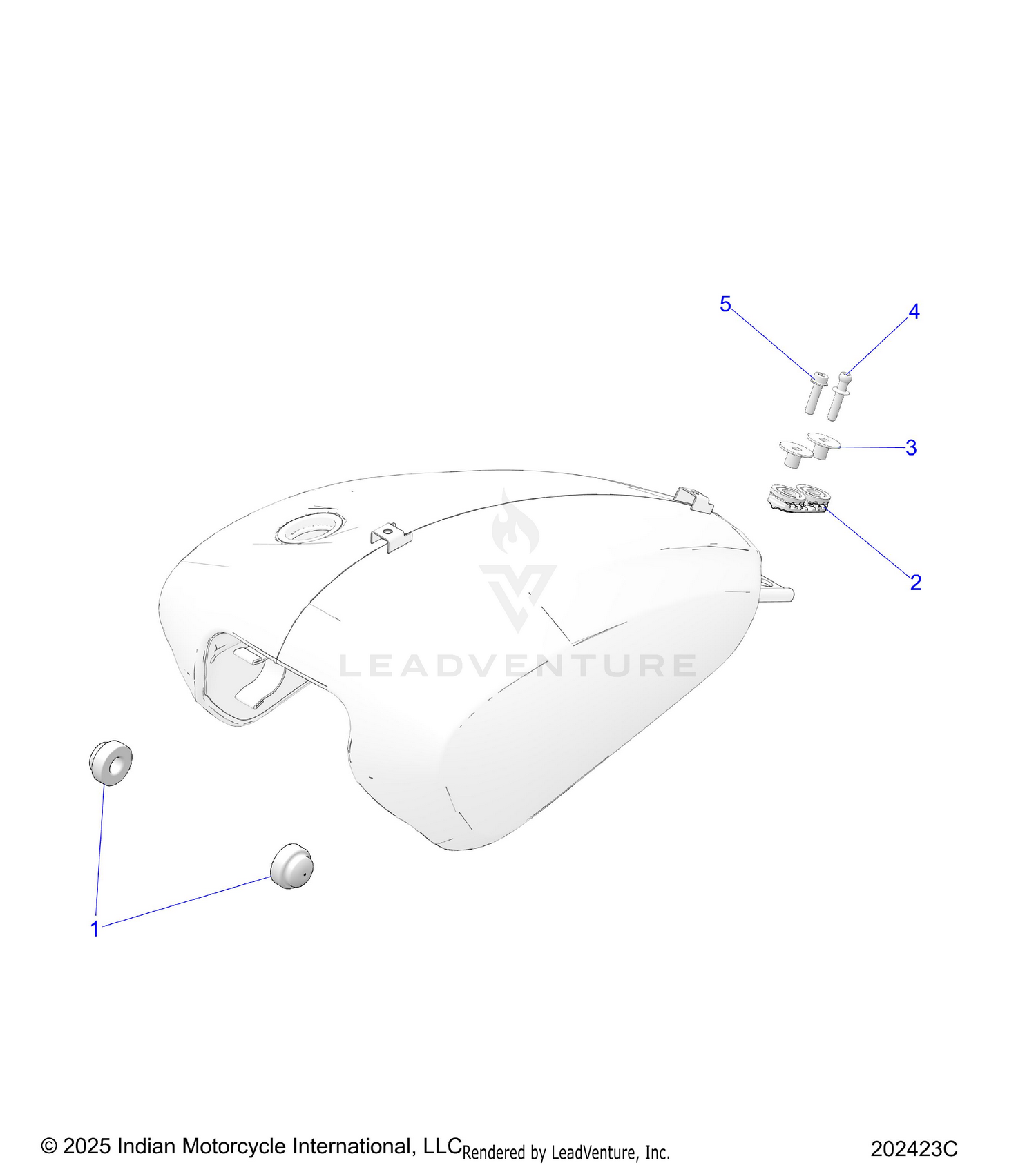 FUEL SYSTEM, FUEL TANK MOUNTING - N26SSB61/SSC61 (202423C)