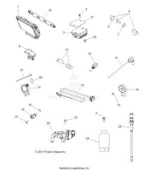 Electrical, Switches, Sensors, Ecu And Control Modules - A12zn8efk/efo (49atvswitches12sp850f) Schematic