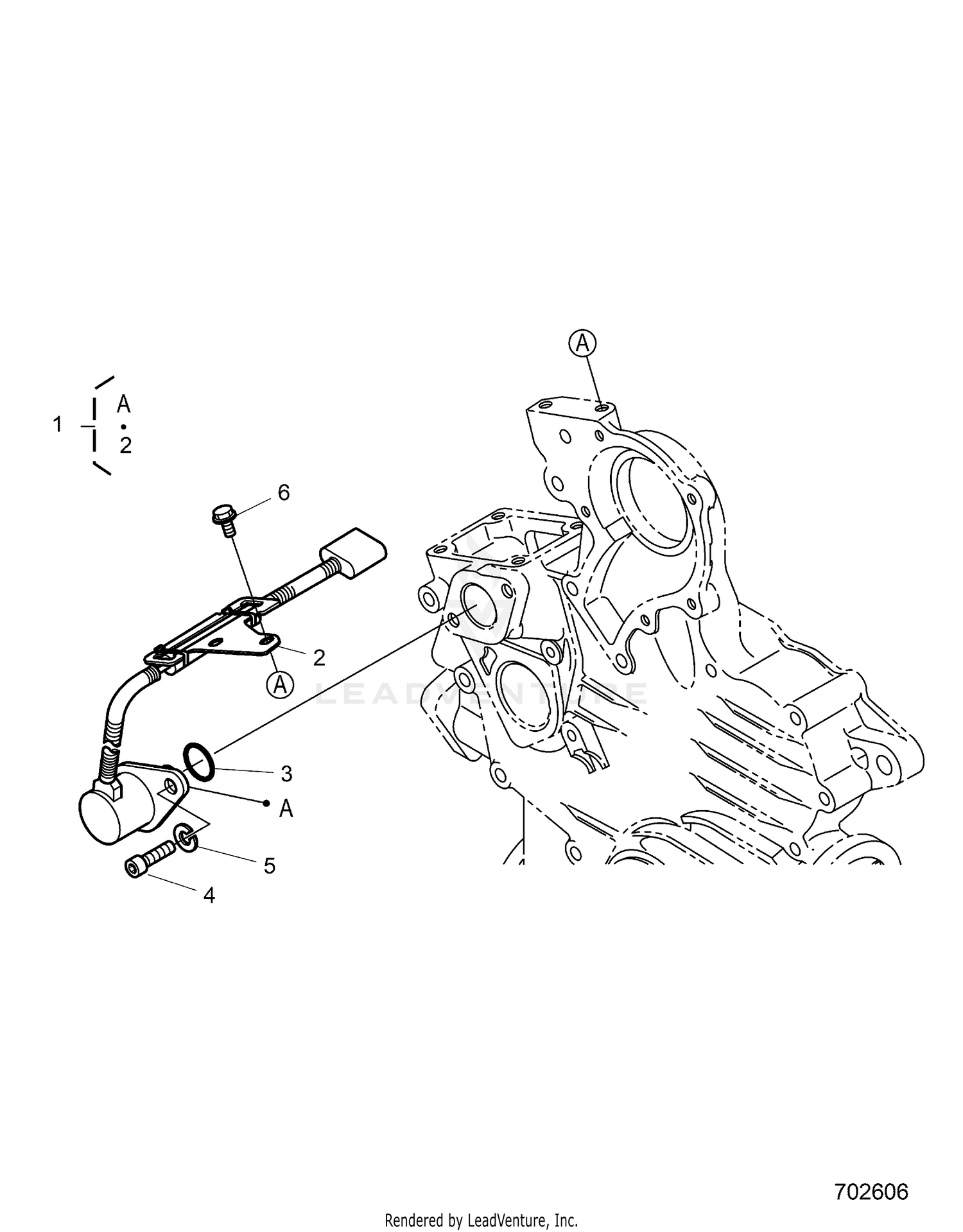 ENGINE, STOP SOLENOID - R26RRED4DB (702606)