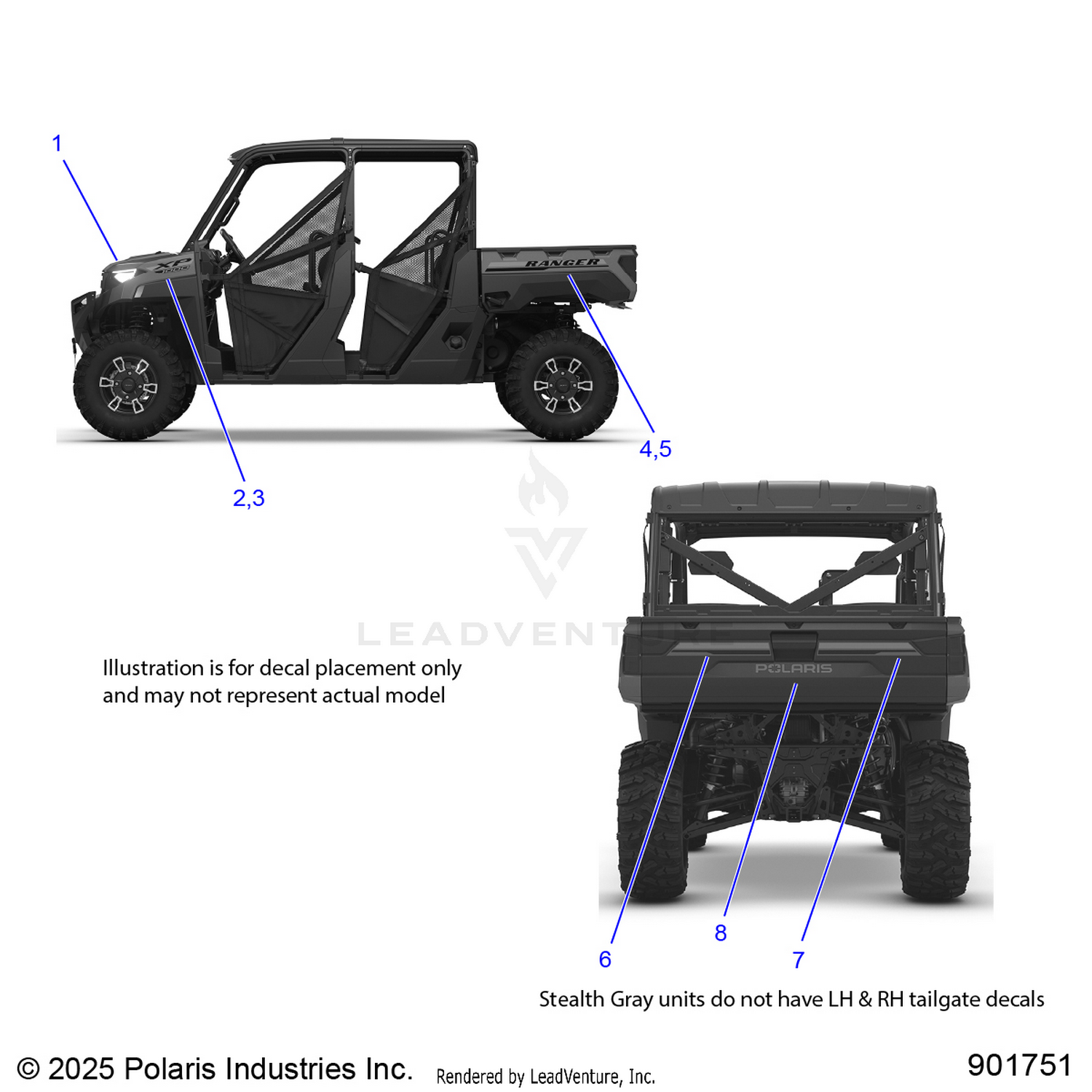 BODY, DECALS, GRAPHICS - R26RSE99A9/B9/AF/BF/AH/BH/AB/BB/AS/BS  (901751-1)
