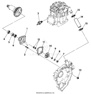 Water Pump Assembly (4918541854044a) Schematic