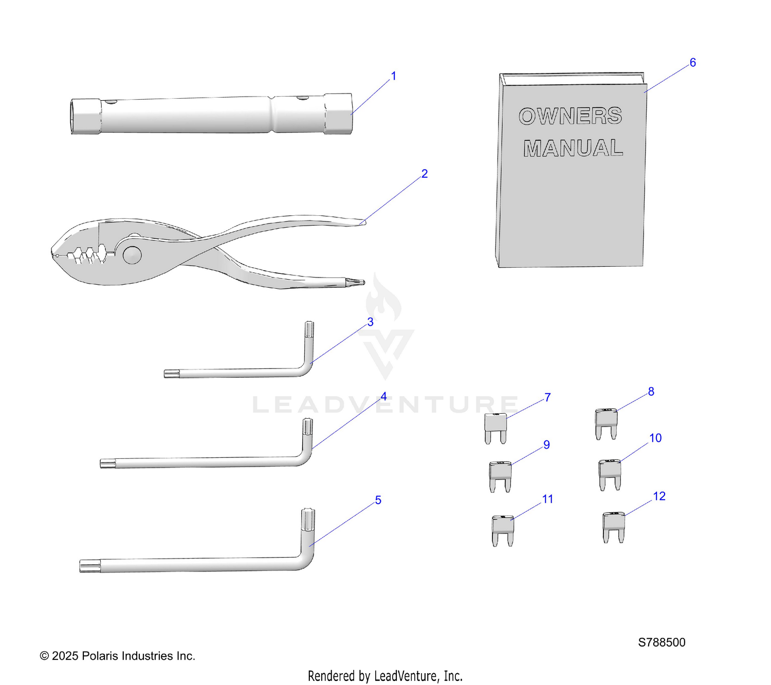 REFERENCE, TOOL KIT & OWNERS MANUALS