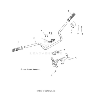 Steering, Handlebar And Controls - A15sxe85as/am/a85aa/ac/aj (49atvhandlebar15850sp) Schematic