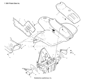 Front Cab - A02ca32aa/ab (4969816981a03) Schematic