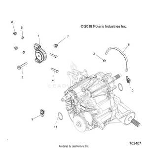 Drive Train, Main Gearcase Mounting - R19rt_87 All Options (702407) Schematic