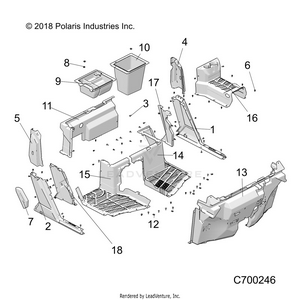 Body, Front  Floor And Rockers - R21rsk99a9/ap/aw/b9/bp/bw (c700246) Schematic