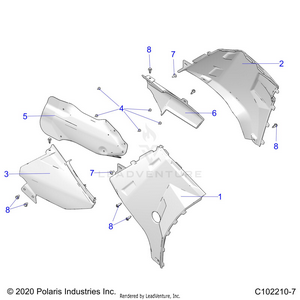 Body, Side Panels - A21sxn85a4 (c102210-7) Schematic