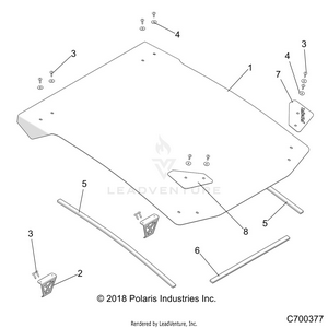 Body, Roof - Z20pal92ag/ap/bg/bp/lg/g92ag/ap/lg (c700377) Schematic