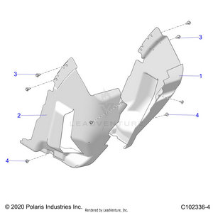 Body, Front Mud Guards - A25slz95af (c102336-4) Schematic