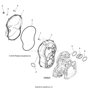 Body, Clutch Cover And Boots - A19sxn85a8 [100923] Schematic