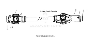 Shaft, Prop - A07mh46aa/az (4999200059920005b10) Schematic