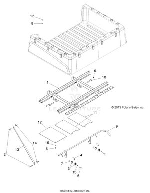 Body, Box Mounting - R14wh57aa/ac/ar/6eat (49rgrboxmounting14570) Schematic