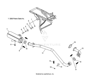 Exhaust System - A05cd32aa/ab/ac (4999201699920169b02) Schematic