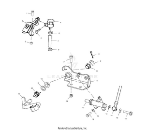 Rear Brake Master Cylinder - A03ca32aa (4978627862b03) Schematic