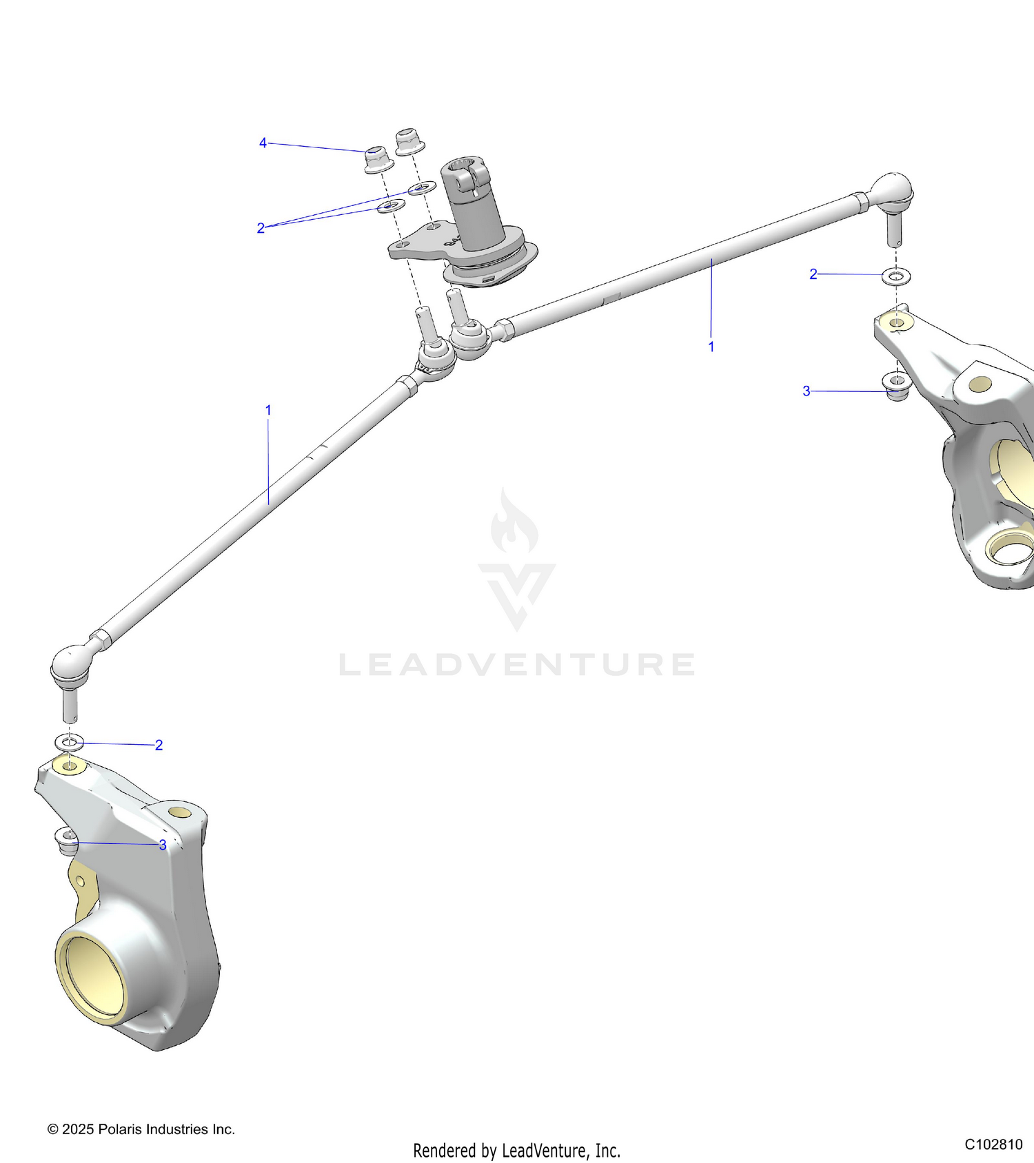 STEERING, TIE RODS - A26SJR57AG (C102810)