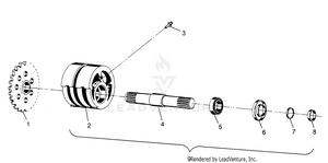 Front Tightener Assembly Xplorer 400l W969140 (4935983598b003) Schematic