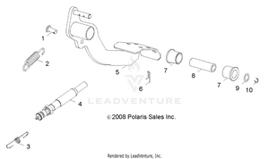 Brakes, Foot Brake - R13va17aa/ab (49rgrbrakefoot09rzr170) Schematic