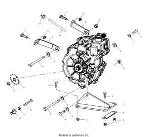 Gearcase Mounting - A03ca32aa (4978627862c02) Schematic