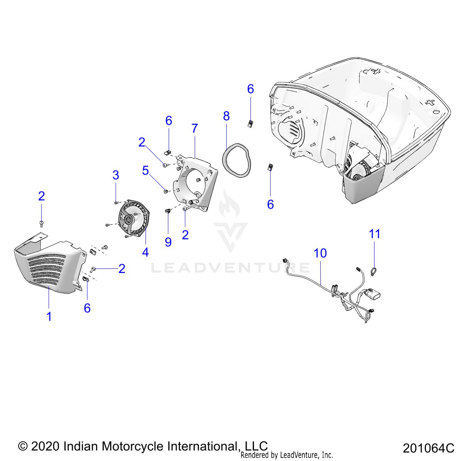 BODY, TRUNK, AUDIO SYSTEM - N26LGRRR ALL OPTIONS (201064C)