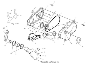 Clutch Cover - A02cg25ca (4969856985c05) Schematic