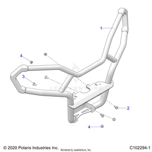 Body, Front Bumper, Trail - A22shz57ae (c102294-1) Schematic