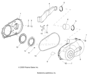 Drive Train, Clutch Cover - R09rf68af/ar/az (49rgrclutchcvr077006x6) Schematic