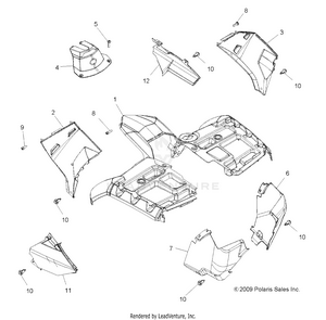 Body, Front Cab - A10zx85ak/al/as/at/ax (49atvcab10spxp550) Schematic