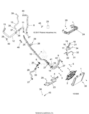 Engine, Cooling System - A18daa50b7 (101269) Schematic